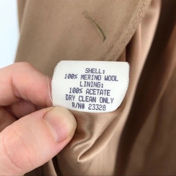 Pendleton Vintage Camel Wool Coat Jacket, 14 - Picture 6 of 6